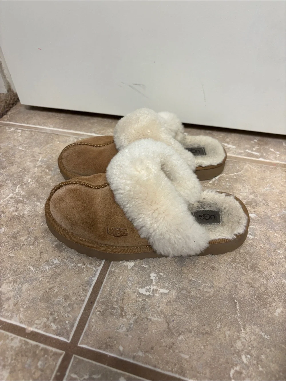 UGG chestnut suede